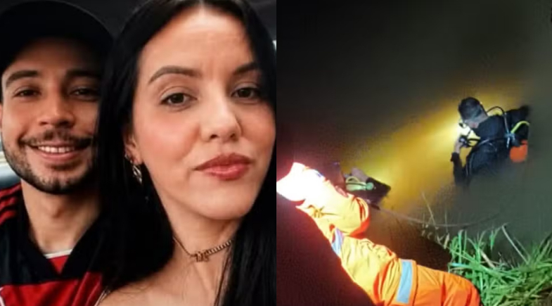 Casal desaparecido é encontrado morto dentro de carro submerso em represa em MG