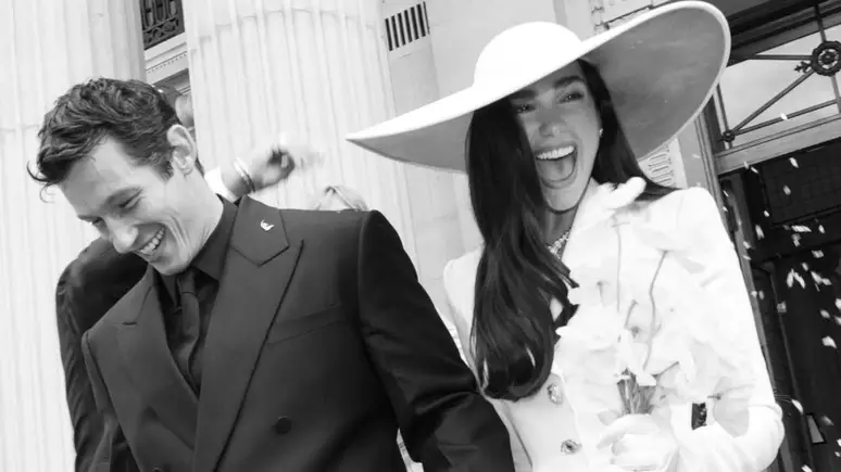Casamento: Dua lipa e  Callum Turner