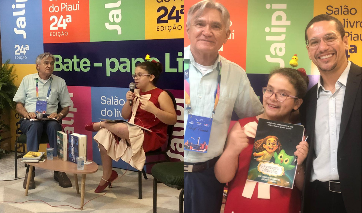 Daniele Oliveira apresenta seu livro, As aventuras de Dani e o Duo no Salipi 2026