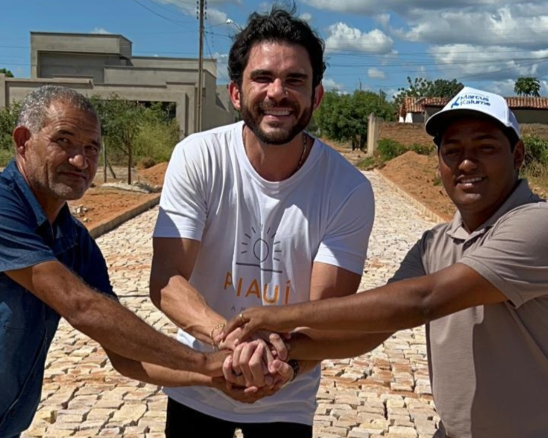 Deputado Dr. Marcus Kalume anuncia obra de calçamento na comunidade Campestre, zona rural de Flores do Piauí