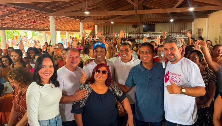 Enzo Samuel e Dr. Francisco participam de entregas de obras e benefícios em Lagoa Alegre