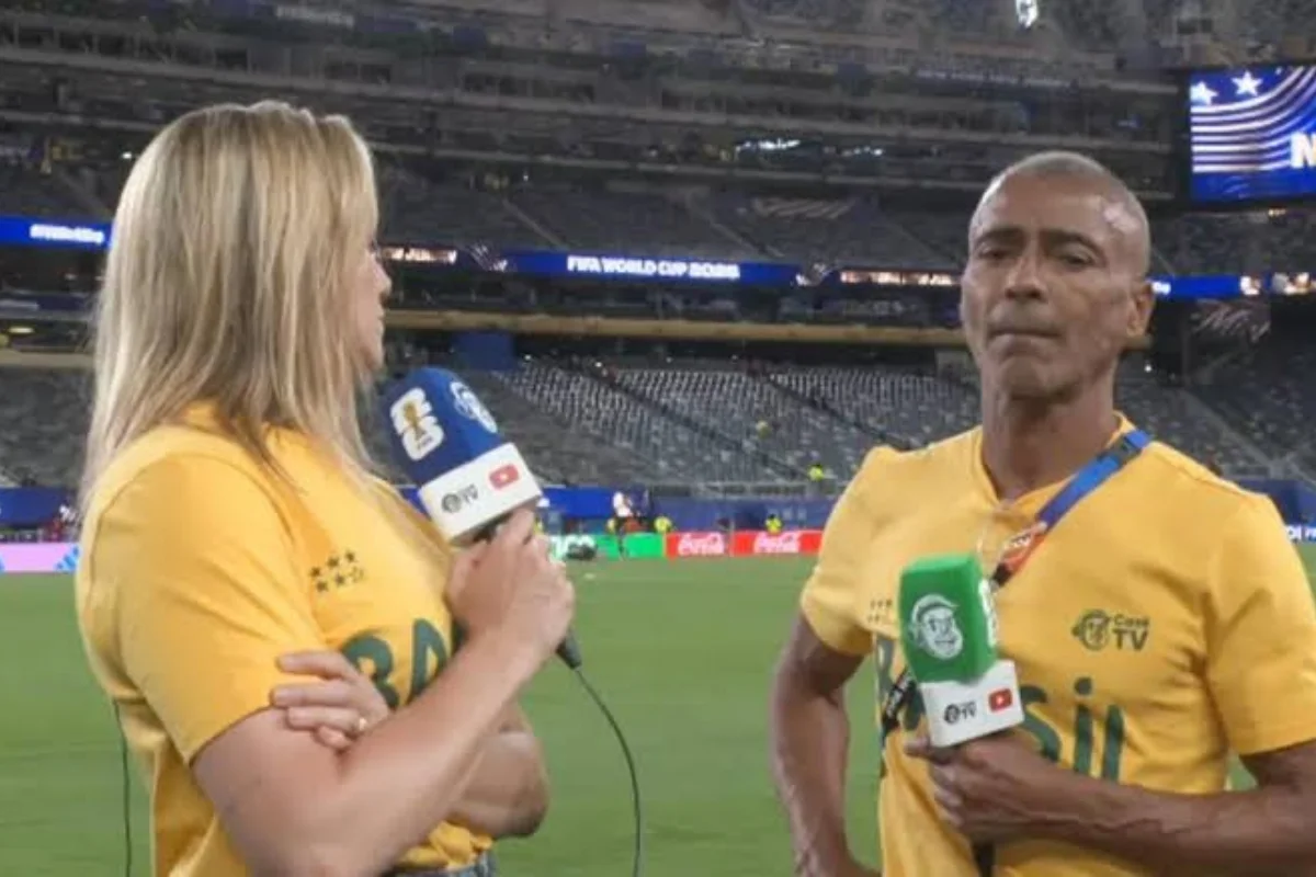Fernanda Gentil fala pela 1ª vez após polêmica com Romário