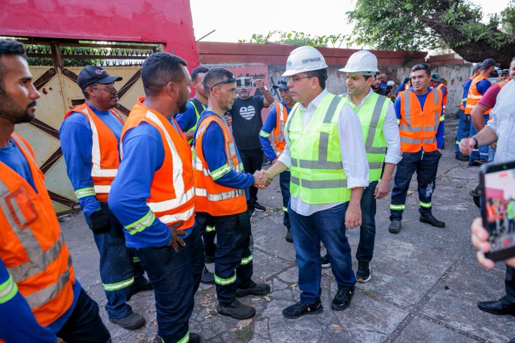 Governador acompanha obras de asfaltamento de ruas na zona leste de Teresina nesta quarta (17)