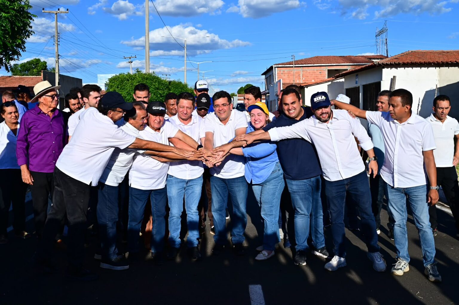 Governo do Estado transforma mobilidade urbana de Nova Santa Rita com asfaltamento e novo sistema de iluminação pública