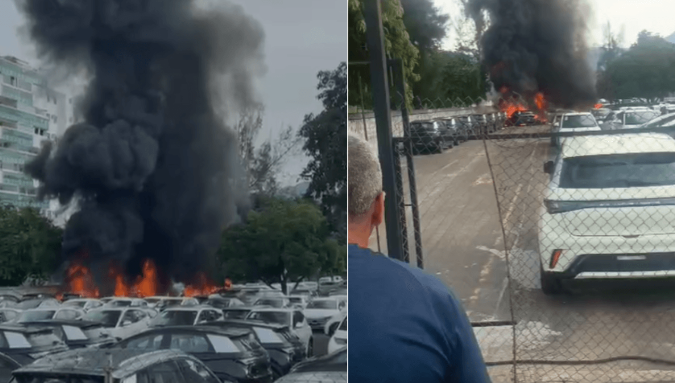 Helicópteros se chocam no ar e deixam cinco mortos no Rio