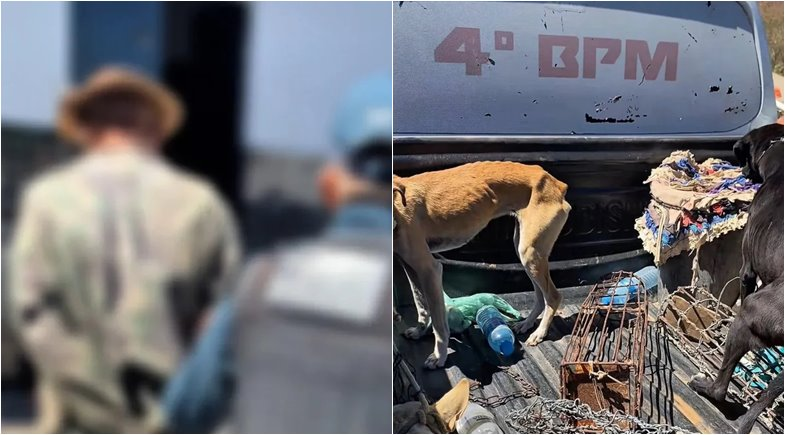 Homem é preso por caça ilegal, maus-tratos a animais e posse irregular de armas no Piauí