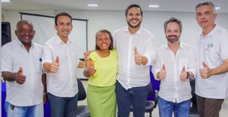 Ivanovick, Nolleto, Bonfim e Washington Bandeira participam de encontro em Floriano