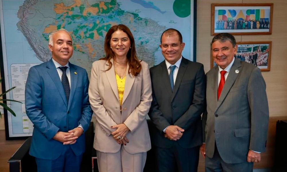 Janainna Marques trata em Brasília de investimentos para Luzilândia e obra do Dique do Ininga