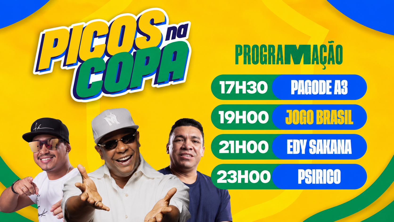 Jogo da seleção brasileira em picos terá evento em Picos