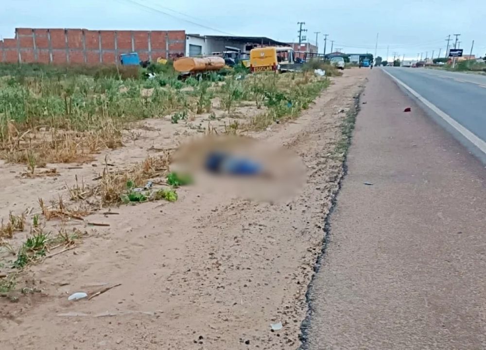 Jovem de 23 anos é encontrado morto às margens da BR-316 em Araripina