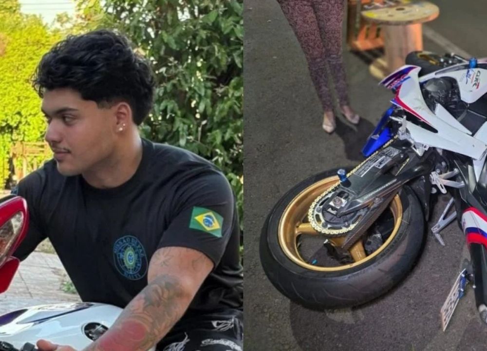 Jovem que tinha sonho de comprar casa para a mãe morre em acidente de moto a poucos metros de casa