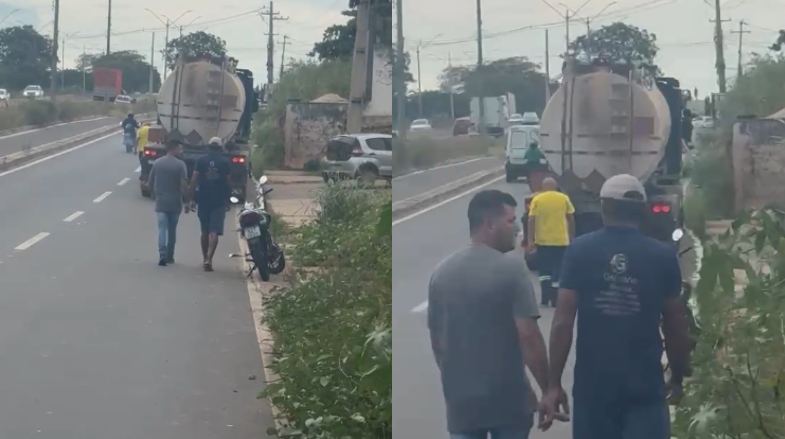 Mulher fica ferida após colisão com caminhão-tanque dias depois de acidente fatal na BR-316
