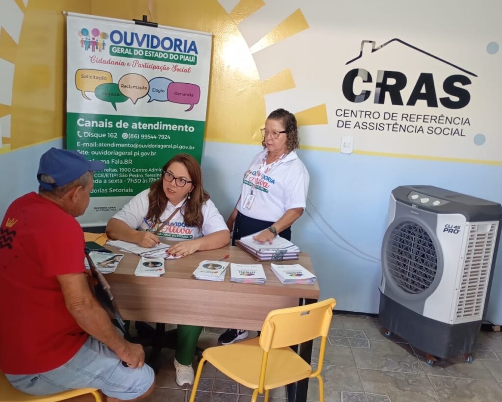 OGE-PI leva atendimento e escuta cidadã a Vera Mendes e Aroeira do Itaim durante Caravana de Direitos Humanos