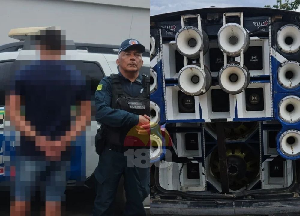 Polícia Militar apreende veículo e equipamento de som por perturbação do sossego na zona rural de Pio IX