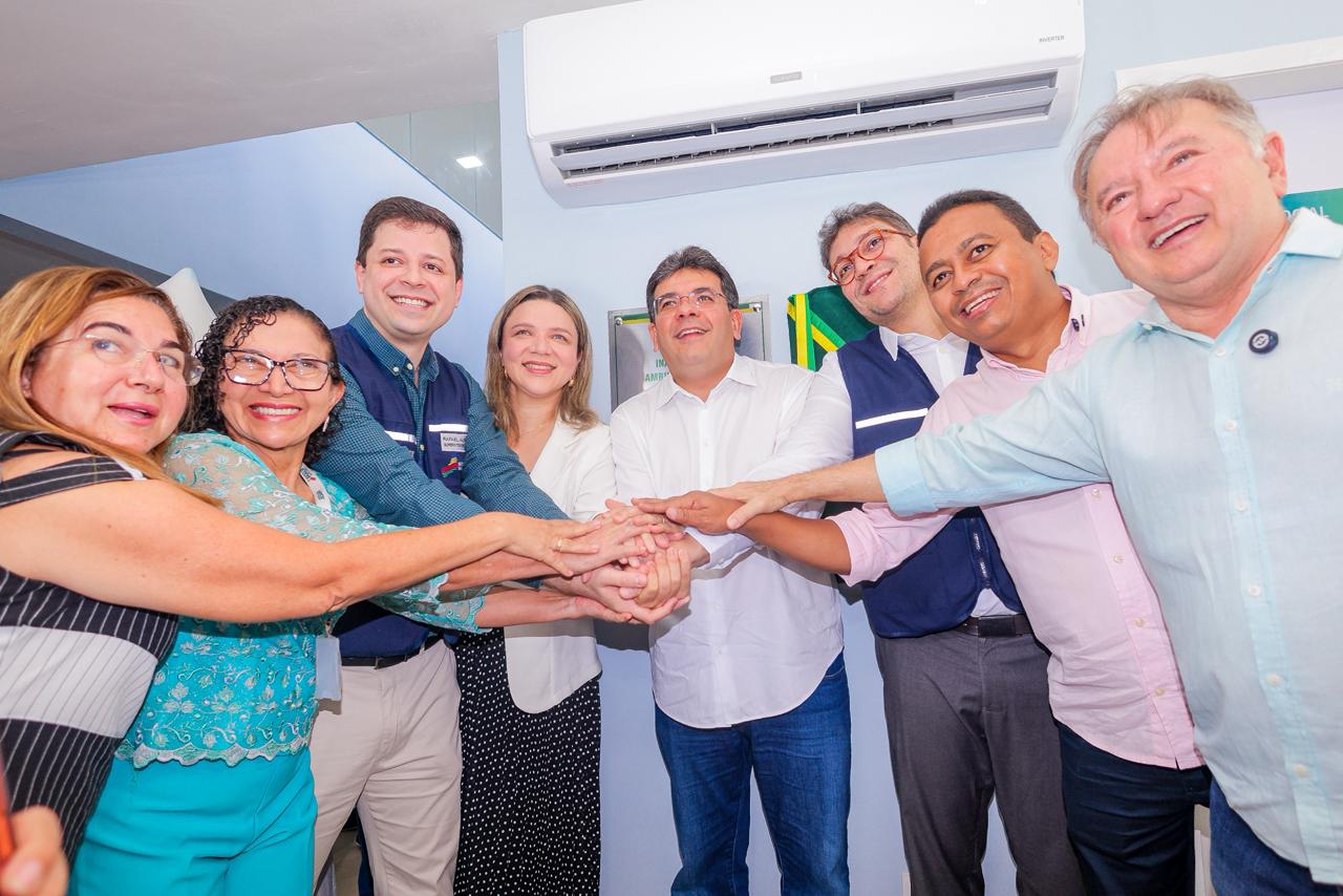 Rafael Fonteles entrega reforma do Ambulatório Azul do HGV e amplia capacidade para mais de 20 mil atendimentos por mês, além de novos exames
