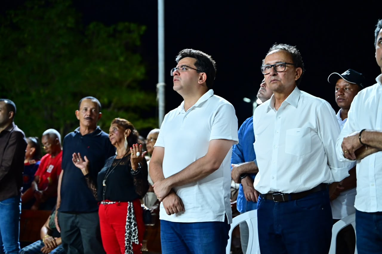 Rafael Fonteles nos festejos de São João do Piauí