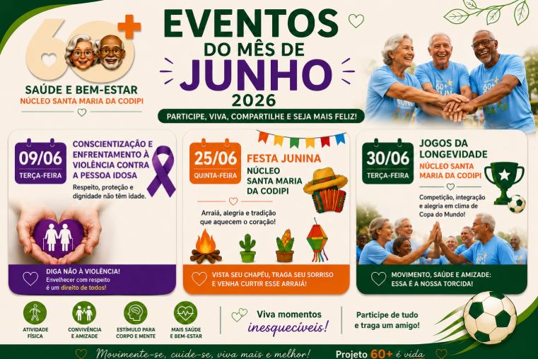 Sasc lança programação do mês de conscientização e combate à violência contra a pessoa idosa