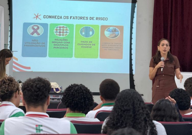 Sesapi inicia oficinas de saúde e testagem no IFPI em Campo Maior