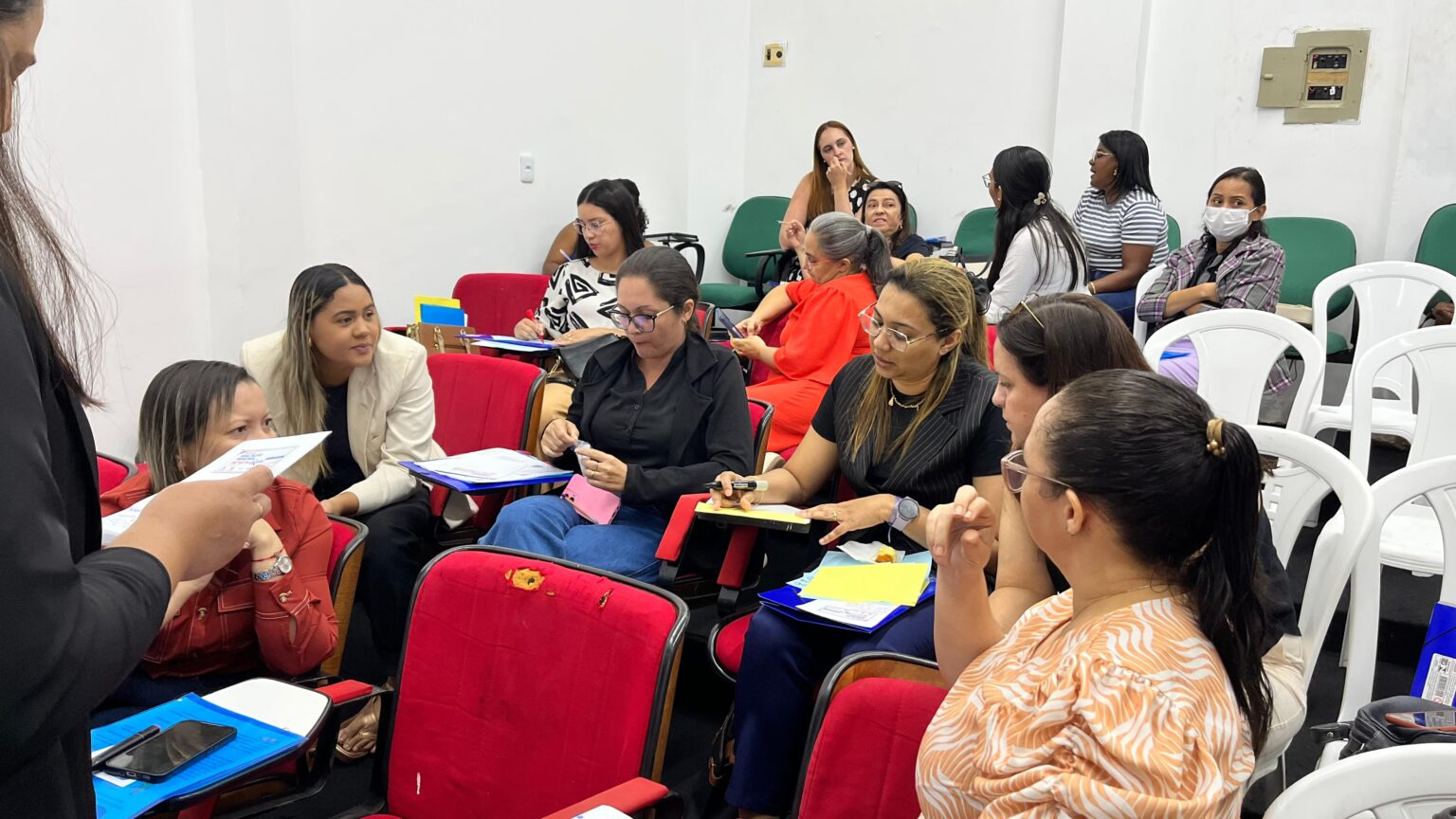 Sesapi realiza oficina para fortalecer atenção primária e prevenir o câncer de mama