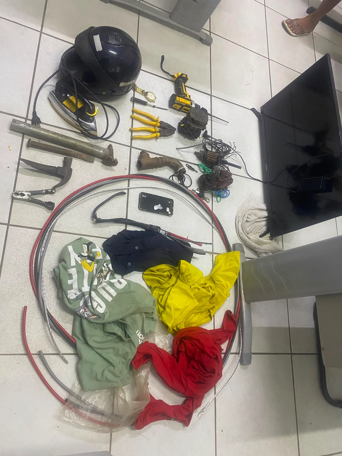 Suspeito de furtar sítio de Robert Rios e outros imóveis é preso ao voltar ao local, diz delegada