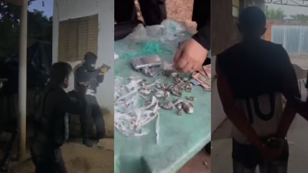 Suspeitos de integrar facção são alvos de operação contra o tráfico de drogas no PI; 10 presos
