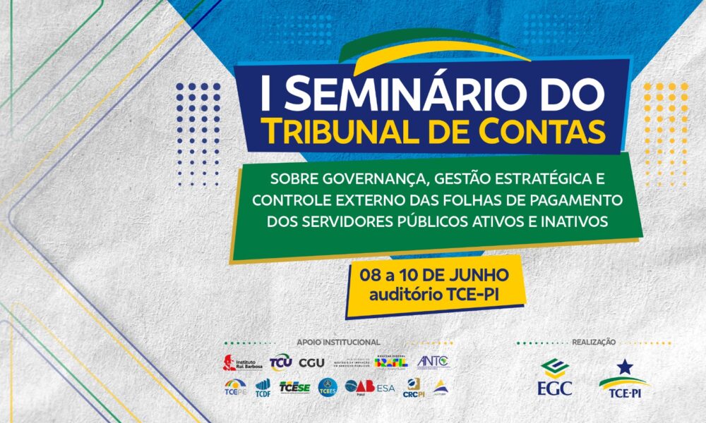 TCE-PI abre inscrições para Seminário sobre Folha de Pagamento no Setor Público