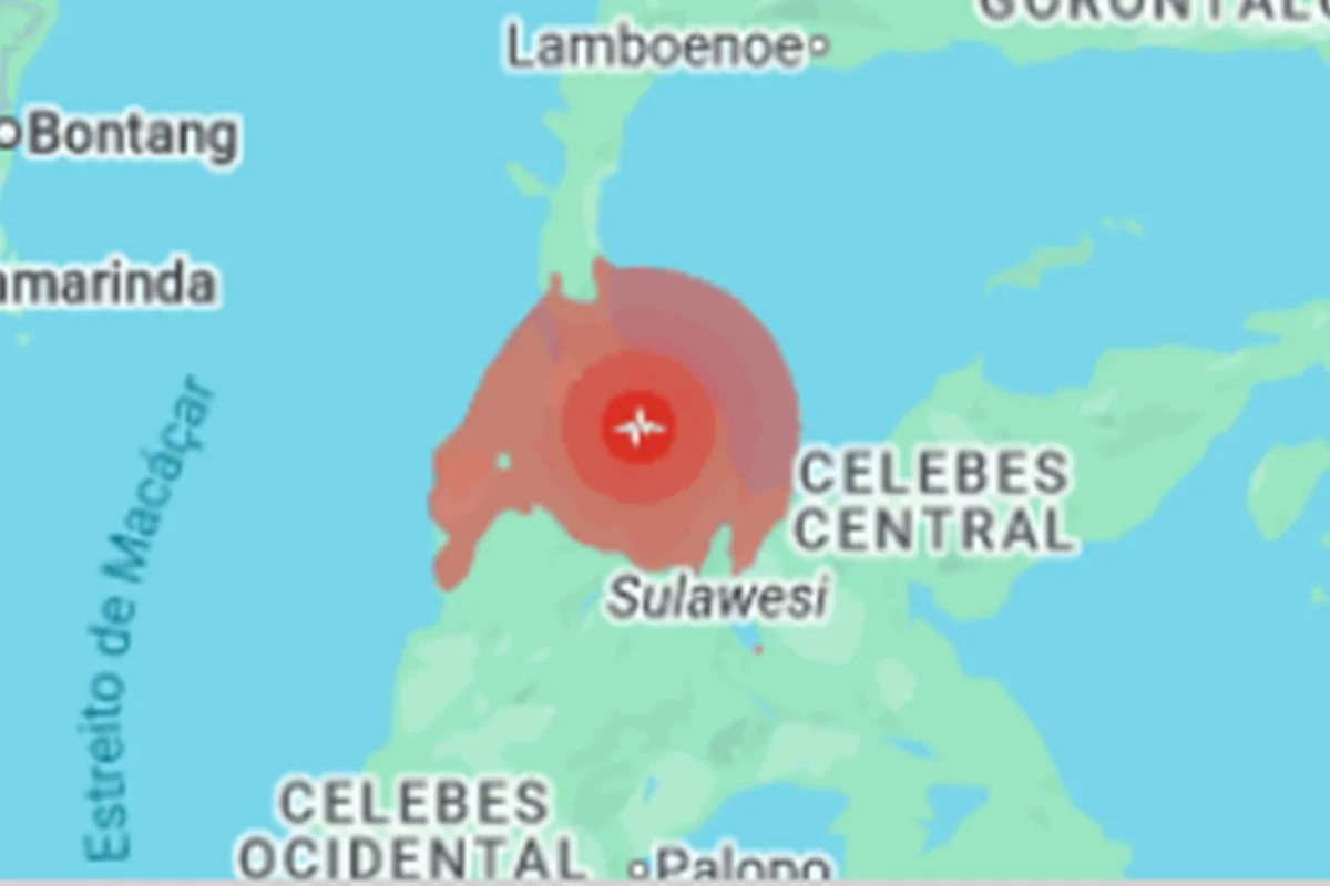 Terremoto de magnitude 6,7 atinge a Indonésia
