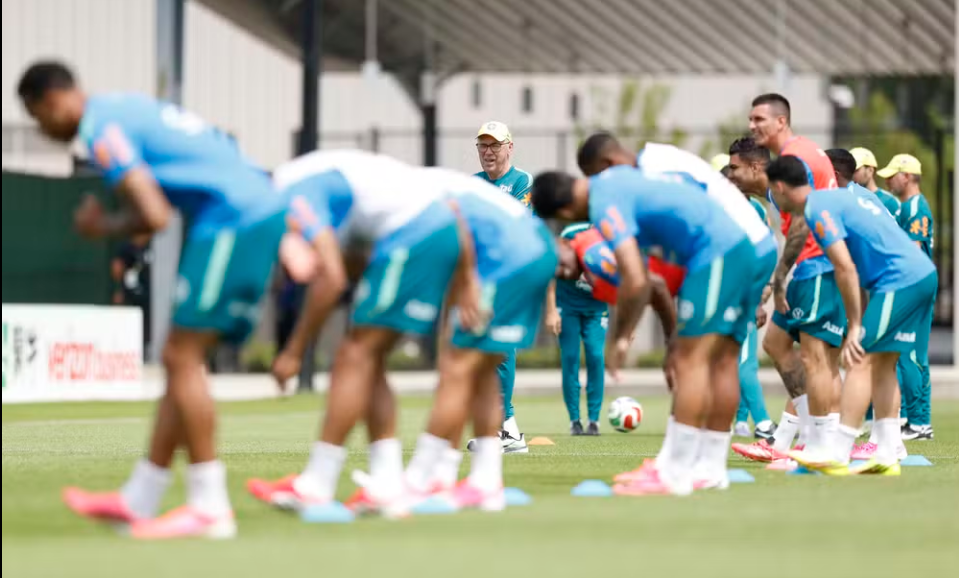 Treino da seleção