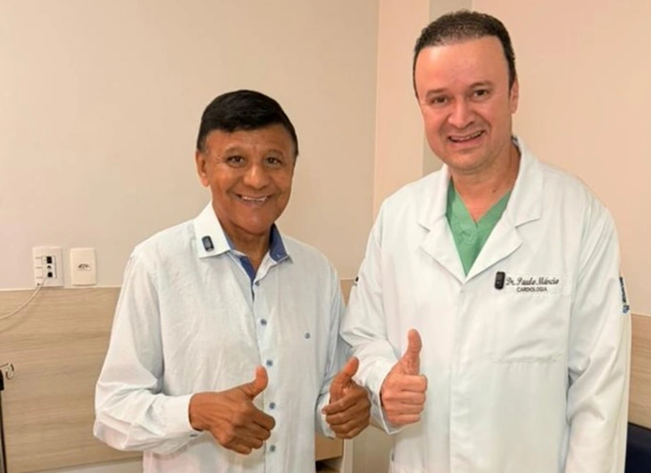 Vereador Pedro Alcântara deixa hospital após ser submetido a cirurgia de urgência no coração