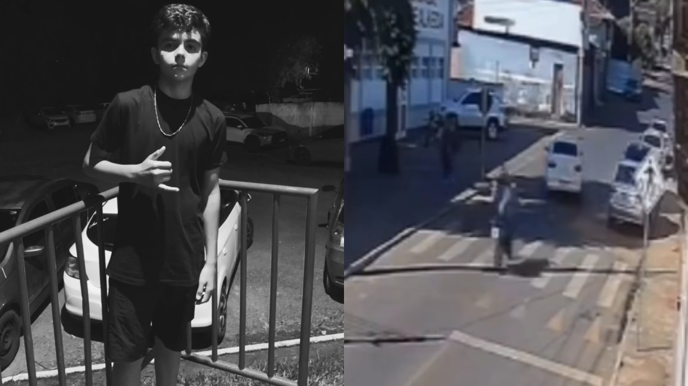 Adolescente de 14 anos morre após acidente entre moto e carro