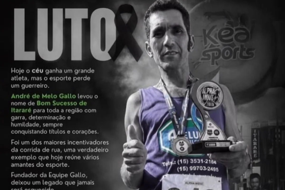 Atleta de 52 anos morre atropelado durante corrida no interior