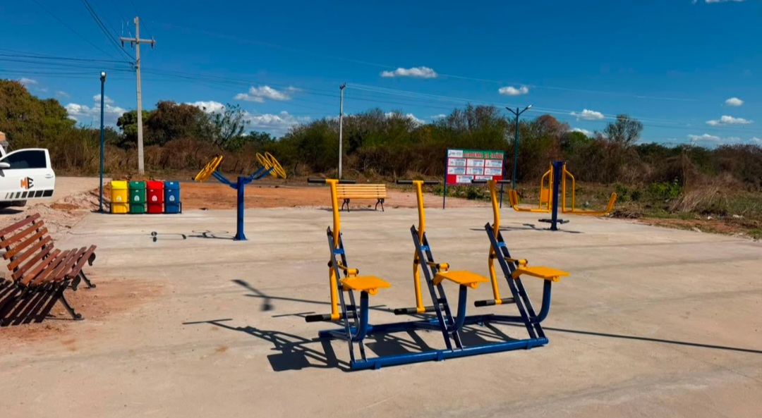 Deputado Dr. Marcus Kalume acompanha fase final das obras da Academia da Saúde em Guadalupe