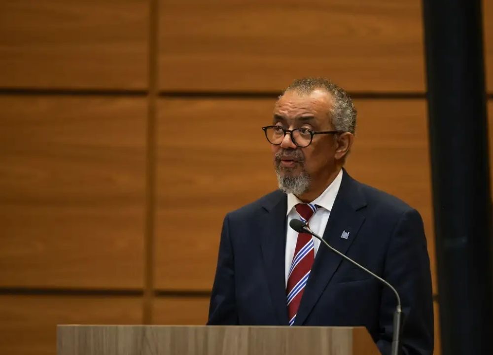 Diretor-geral da Organização Mundial da Saúde (OMS), Tedros Adhanom Ghebreyesus
