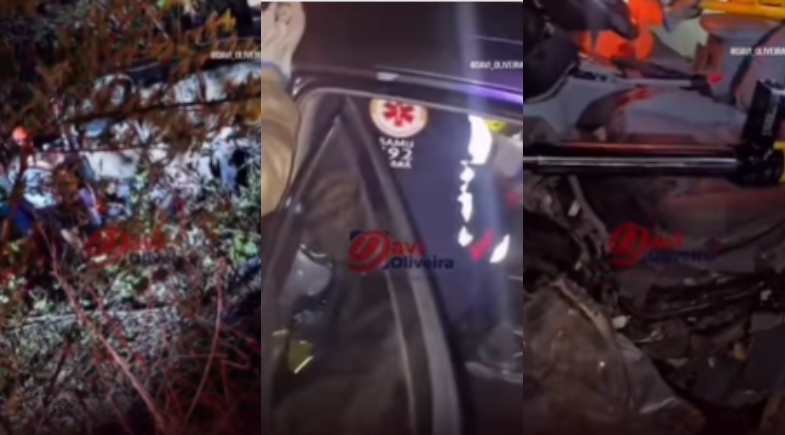 Duas pessoas morrem e quatro ficam feridas em colisão entre carros no Ceará