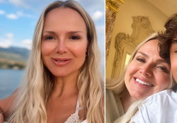 Eliana surge em clique raro com o filho e tamanho chama atenção