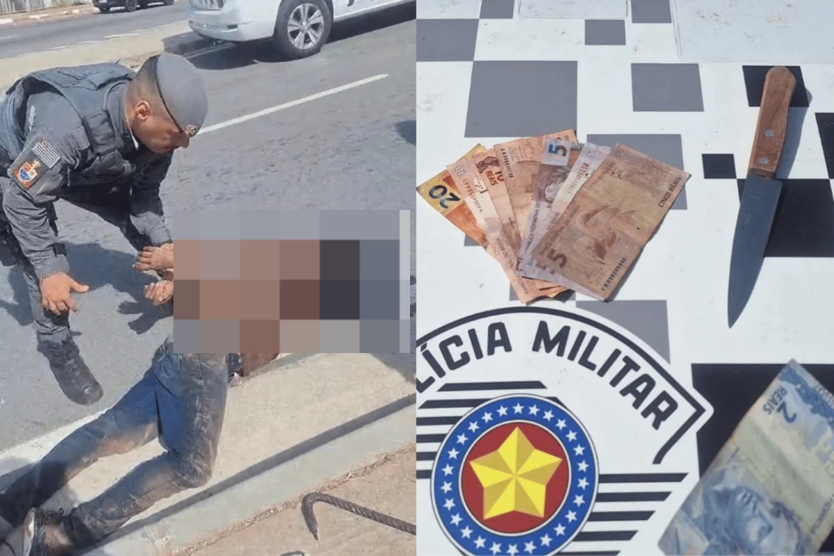Faca, R$ 40 e tubulação de esgoto: homem é preso após roubo em loja de rações em Itapevi