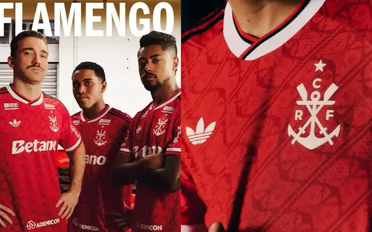 Flamengo lança nova camisa; confira o Manto 3 2026.2