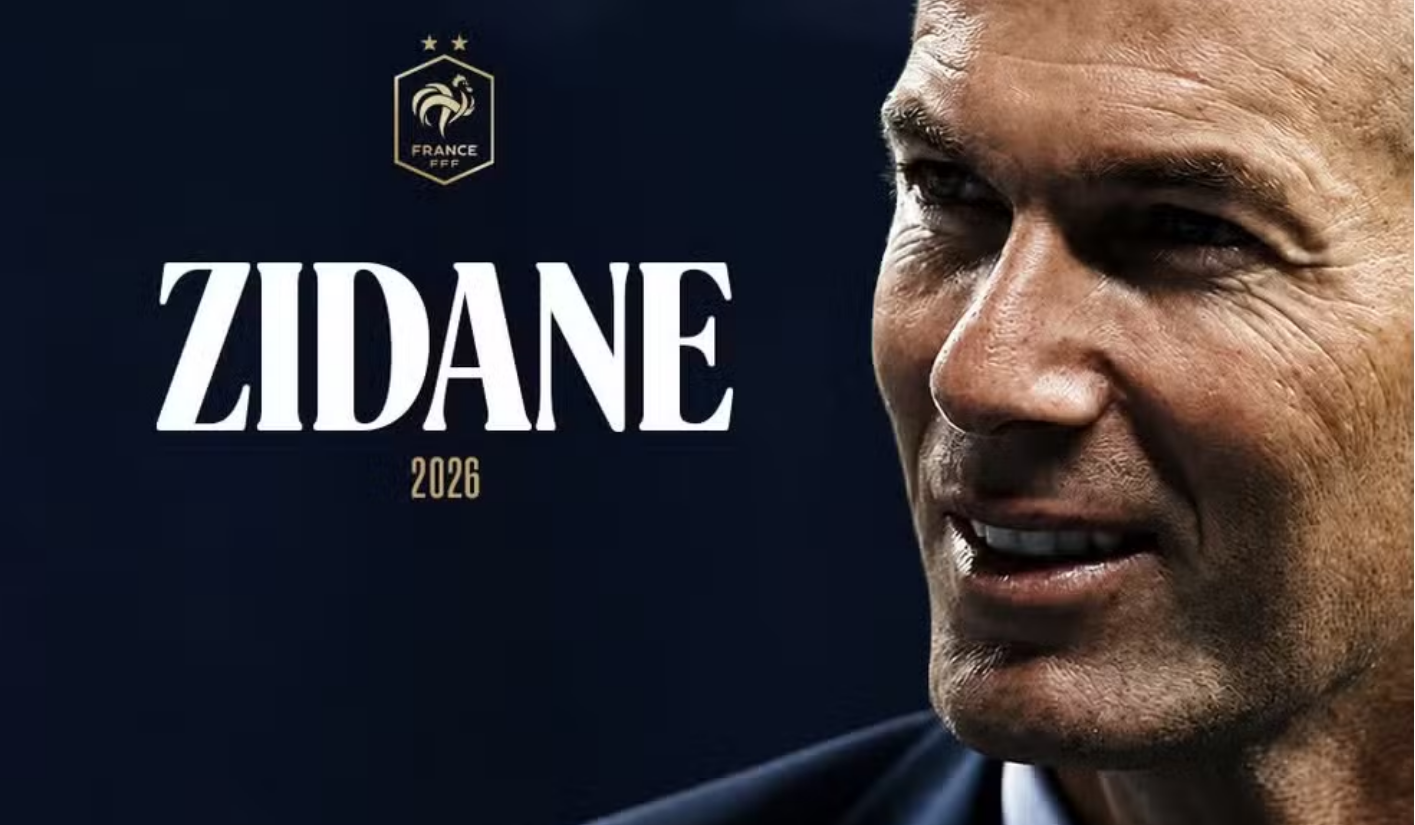 França anuncia Zinédine Zidane como novo técnico da seleção