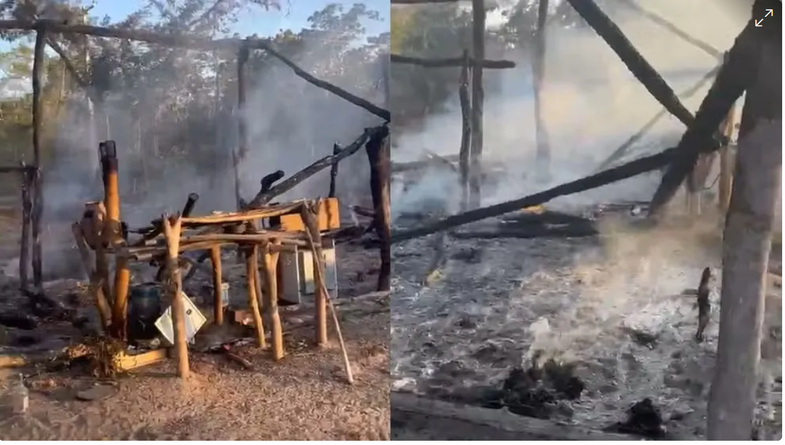 Homem é preso suspeito de incendiar a casa do próprio cunhado em Uruçuí