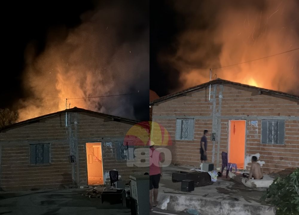 Homem é preso suspeito de incendiar casa alugada após ameaçar companheira em São Miguel do Tapuio