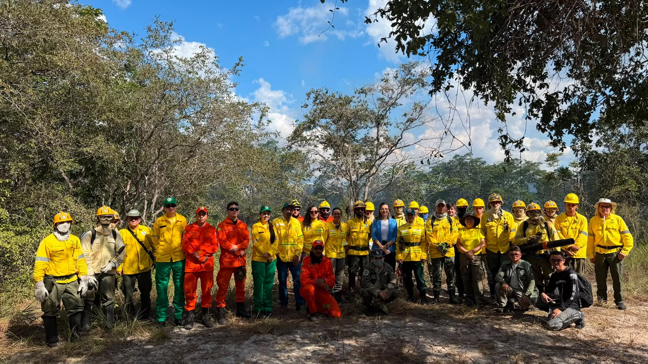 Ibama acompanha pesquisa sobre queimadas prescritas no Parque Nacional de Sete Cidades