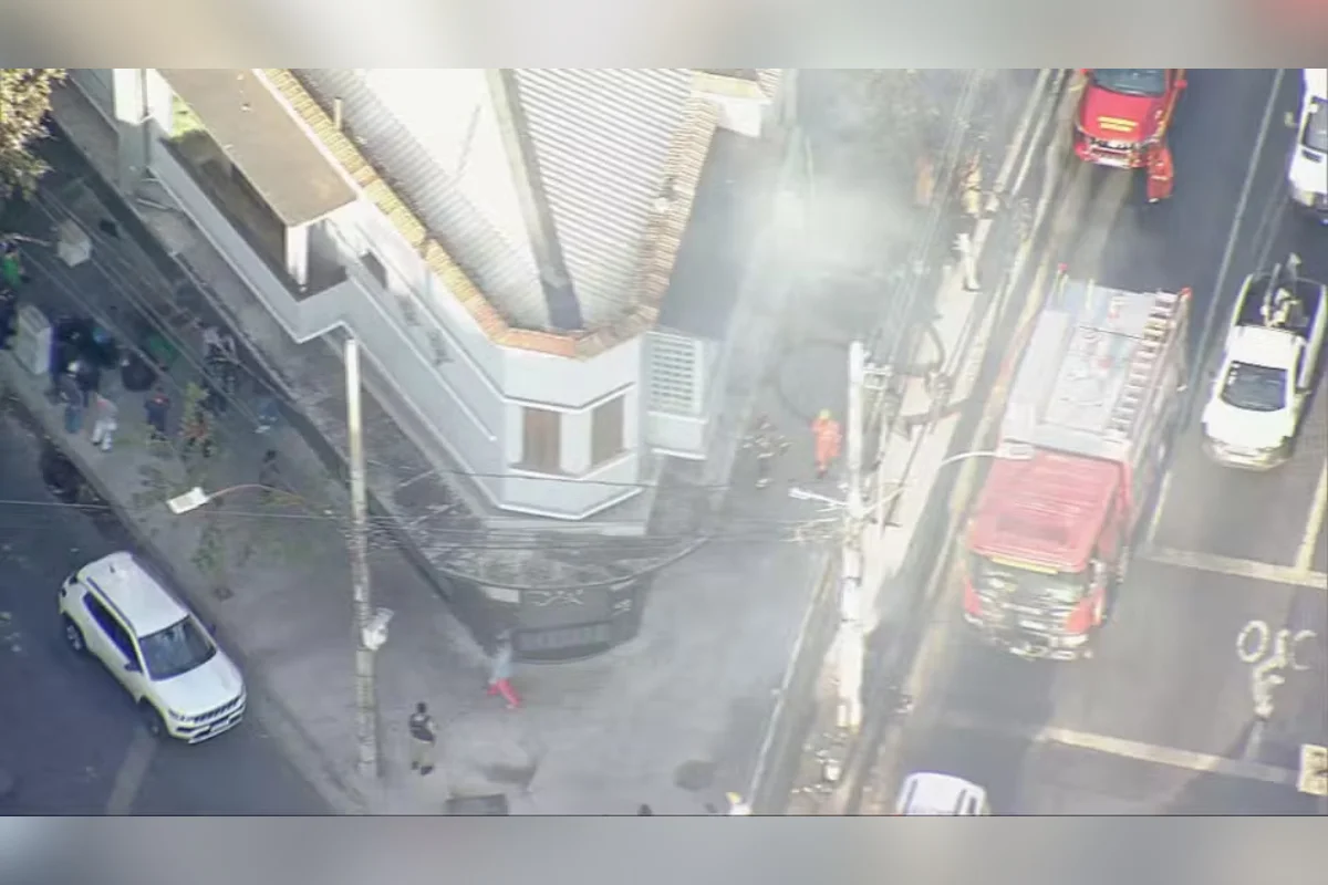 Incêndio em restaurante de bairro nobre em BH deixa um ferido