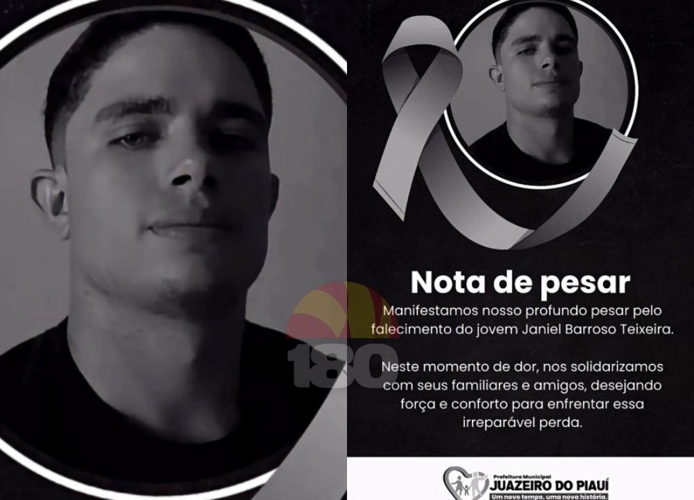 Jovem de 21 anos morre após nove dias internado por acidente de moto no Piauí