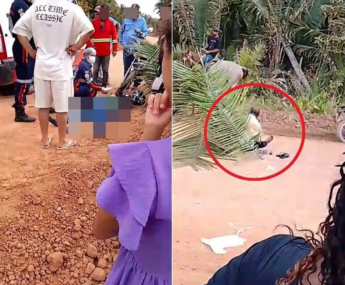 Mulher morre após colisão entre motocicletas em estrada vicinal na zona rural de Esperantina