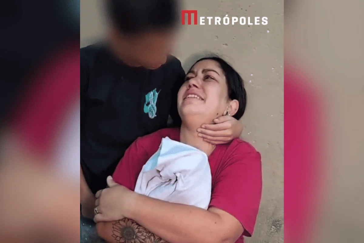 Mulher se desespera ao ver marido ser morto em frente a escola no ABC