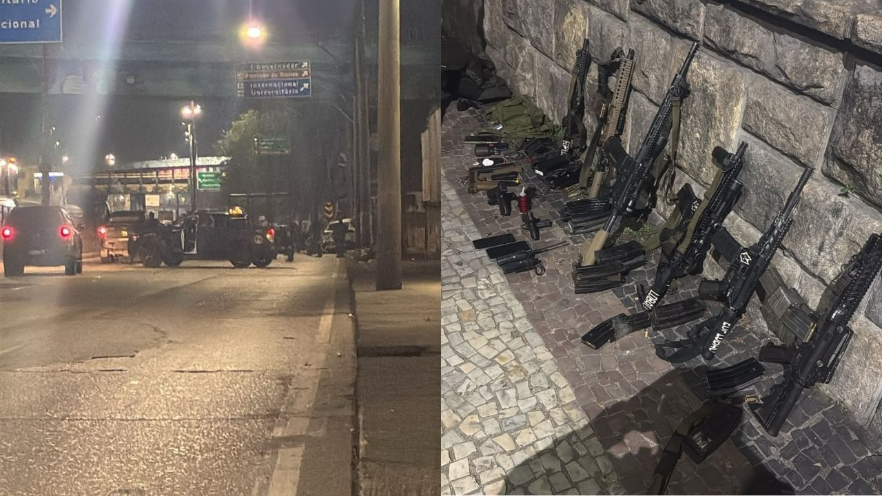 Perseguição e troca de tiros deixa cinco mortos, entre eles um PM