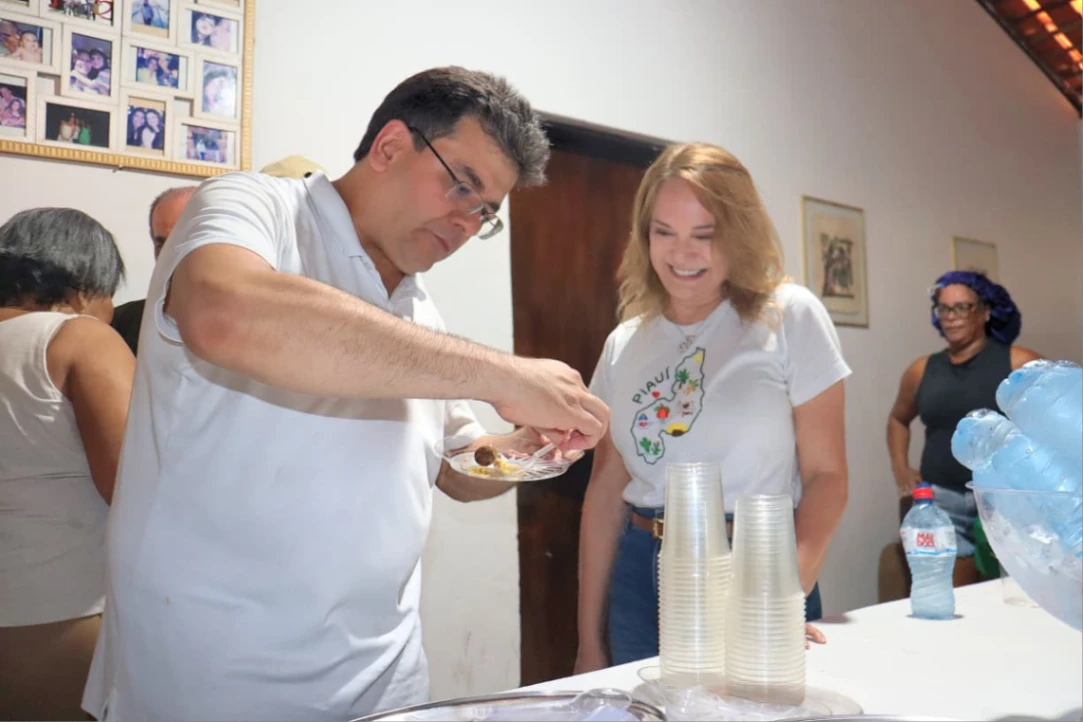 Rafael Fonteles e Ana Paula