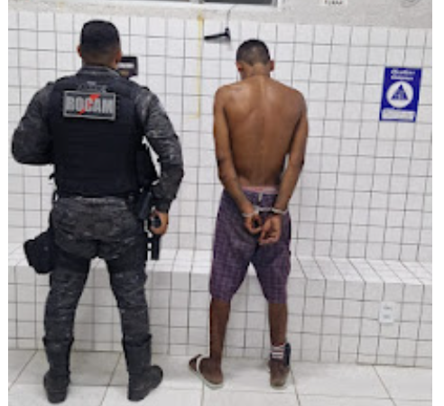 ROCAM recupera objetos furtados e conduz suspeito à Central de Flagrantes