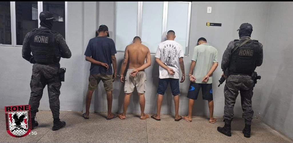 RONE prende três suspeitos em Teresina