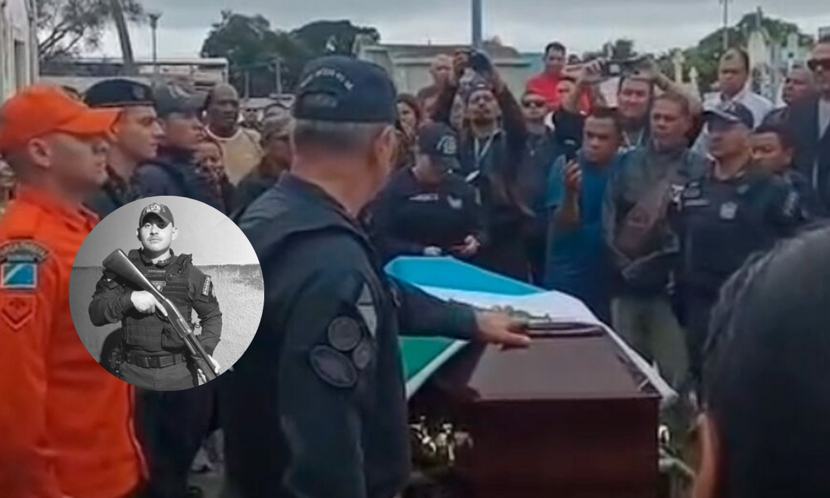 Soldado da PM morto em confronto é sepultado com honras militares em Corumbá